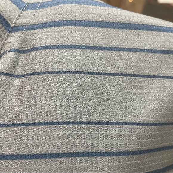 VANS Vanphibian Series Board Shorts Blue & Gray Striped Trunks Men’s Size 28 - Picture 9 of 9